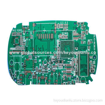 Custom-made Electronic Multilayer PCB, 1oz Copper Thickness